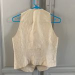 Anne Klein Anne Klien 11 1980 Vintage Ivory/Cream Blazer Vest Size 6/M Photo 7
