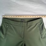 Worthington  Women Olive Green Ankle Pants Faux Pockets Size 14 Business Casual Photo 5