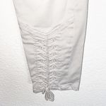 Vince Light Tan Lace Up Front Skinny Jeans Photo 3