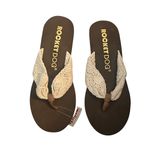 Rocket Dog Diver crochet wedge flip flops Photo 1