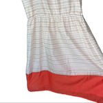 Old Navy  Dress Striped Halter Tan White Orange Photo 6