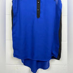 Takara ‎ Sleeveless Electric Blue/Black Shirt Size Small Photo 1