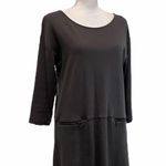 Soft Surroundings Soft Sorrounfings Gray Mini Dress Petite Medium Photo 1