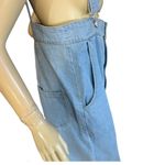 LINOLUCE LIGHT BLUE DENIM HIGH WAIST OVERALLS NWT (L) Size L Photo 6