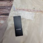 NWT Elegant IZIDRESS Cream Beaded Evening Gown/Bridal/Wedding Dress Photo 12