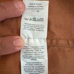 Madewell  Button-Front Brown A-Line Skirt Photo 9