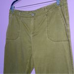 J.Jill Utility Ankle Pants Women Size 14 Green Cotton Stretch Casual Crop Photo 1