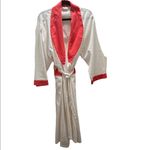 Delicates Waffle Knit Wrap Robe Sz L Photo 1