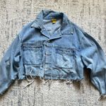 Oversized Jean Jacket Blue Size M Photo 0