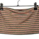 Forever 21 Gray & Pink Stripe Tube Tank Top S Photo 0