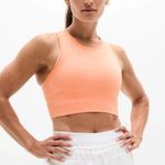Athleta  XS Momentum Flex Ultra Crop Tank Papaya X-Small Regular Photo 0