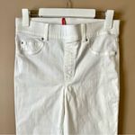 Spanx | White High Rise Pull-on Denim Skinny Jeans Sz M Photo 1