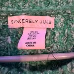 Sincerely Jules Green Sweater Photo 1