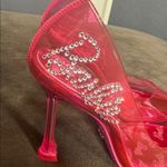 Barbie x ALDO Barbiestessy Collection Pink Translucent Pointed Toe Pumps 6.5 NEW Photo 6
