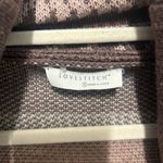 Lovestitch Women’s Long Sleeve Aztec Print Brown & Tan Cardigan Sweater Sz Small Photo 7