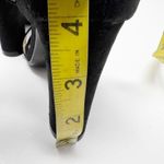 Heels Charm Faux Suede Black Heel Sandals Size 6.5 Photo 11