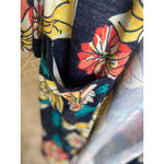 LuLaRoe  Floral Duster Long Cardigan Maxi Boho Vibrant Statement Vaca Artsy Indie Photo 4