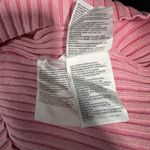 H&M Women's Pink Rib-Knit Collared Bodycon Dress Size M Photo 6