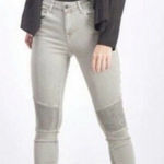 Pistola  Revolve Light Grey Skinny Moto Jeans 29 Rider Edgy Grunge Punk Biker Photo 0