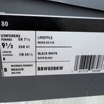 New Balance BB80 Low-Top Leather Sneakers, Black/White, Size 9.5/EU 41 Photo 7