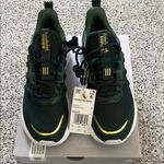 Adidas NIB  Women's Green Sneakers with Gold Highlights Photo 1