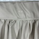 Madewell ‎ MWL Tan Cream Flex Wrap Skort Photo 4