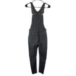 Levi's Black One Piece Carpenter BIB Tapered Leg Denim Jean Overall Women Sz 26 Photo 1