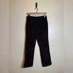 Free People  High Time Velvet Kick Flare Pants NWT Black Photo 3
