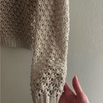 Sun & Shadow  V-Neck Sweater - Light Gray Photo 3