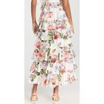 Alix of Bohemia Tasha Rose Ruffle Skirt NWT Sz. S White Photo 1