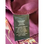 ECI ‎ Floral Pencil Skirt Elegant Career Party Maroon Print S Photo 5