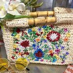 Topshop Woven Rattan Bag Photo 0