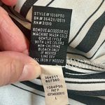 Iz Byer  Striped Cold Shoulder Blouse Large Photo 11