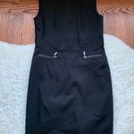 Style & Co ⭐️ Black Bodycon Zippered Pocket Work Dress Size 2P Photo 0