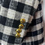 Smythe Lounge Blazer in Black & Stone Check NEW Size 6 Photo 5