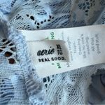 Aerie  Sunkissed Lace Plunge Bralette Blue size XL Photo 3
