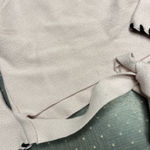 Chicwish Women's Baby Pink Size S/M Sweater With Black Tie Details EUC Photo 12