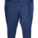 Gap Slim City Denim Trousers Tapered Dark Wash Stretch Ankle Pants Women's 14R Photo 0