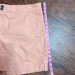 A New Day Womens Plus Size 17 Coral Peach Shorts Stretch Two Button Flat Front Pockets Photo 9