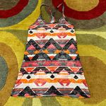 Delia's Delia’s Aztec Print y2k Style Retro Burnout Thin Racerback Tank Top Size XS Photo 1