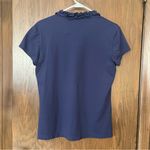 Lilly Pulitzer  UPF 50+ Luxletic Frida Ruffle Polo Top in True Navy Photo 2