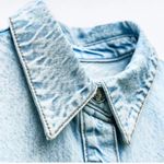 ZARA NWOT Z1975 DENIM MIDI DRESS Bloggers Fave Sold OUT Blue Photo 3