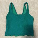 Princess Polly  Clover Top Teal Sparkly Photo 2