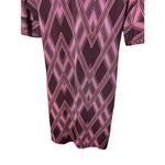 Vintage Wanted Clothing Y2K Retro Button Front MIDI Dress Size M Pink Size M Photo 9