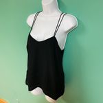 Candie's Black Double Strap Dressy Tank Photo 3
