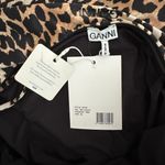 Ganni Leopard Print One Piece Swimsuit. MSRP $195 Photo 15