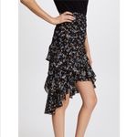 Veronica Beard Cella Midi Skirt Tiered Ruffle Women’s Size 2 Photo 2