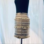 English Rose  sequin mini skirt. Photo 1