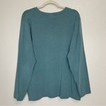 Lands’ End Green Crewneck Long Sleeves Women’s Sweatshirt Green Size 1X Photo 4