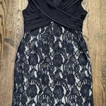 Scarlett  Nite Womens Black Size 14 Lacey Elegant Formal Dinner Event‎ Dress Photo 0